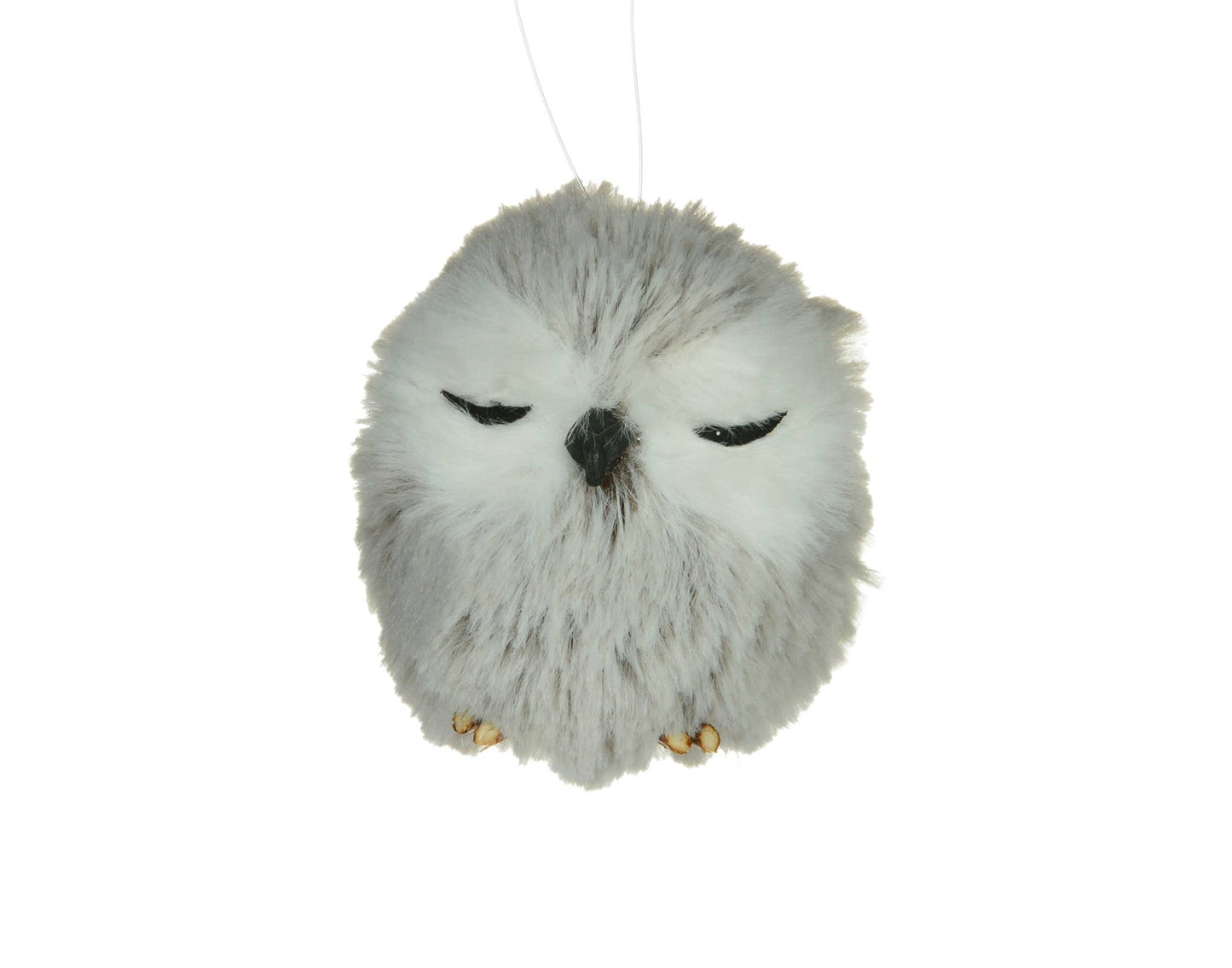 2.5" Grey Owl Ornament