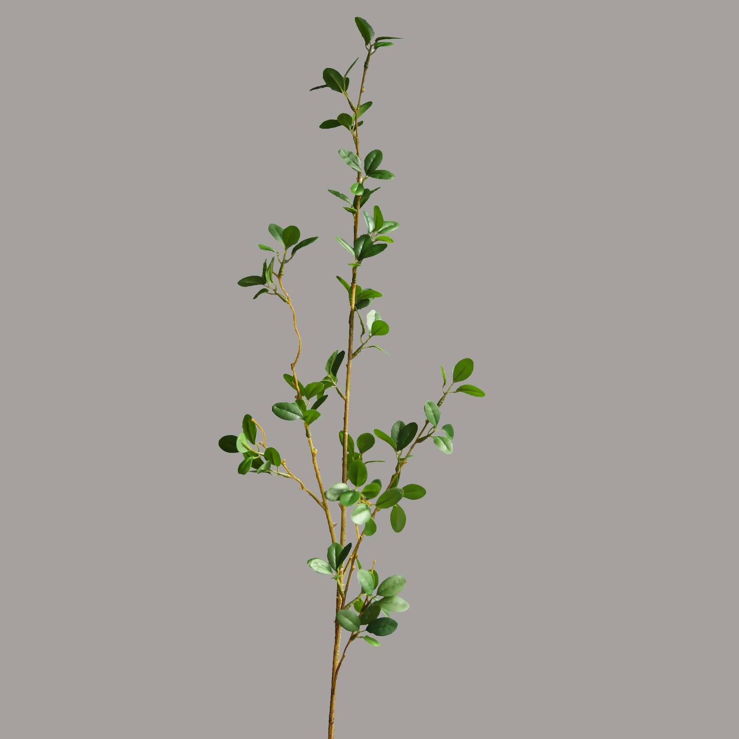 41“ Artificial flower Green leaves branches Faux flower stem