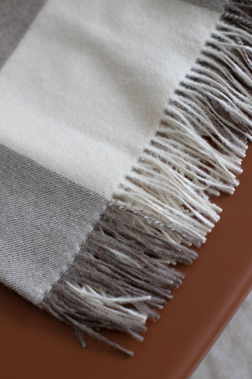 Buffalo Baby Alpaca Throw – Available in 10 Colors
