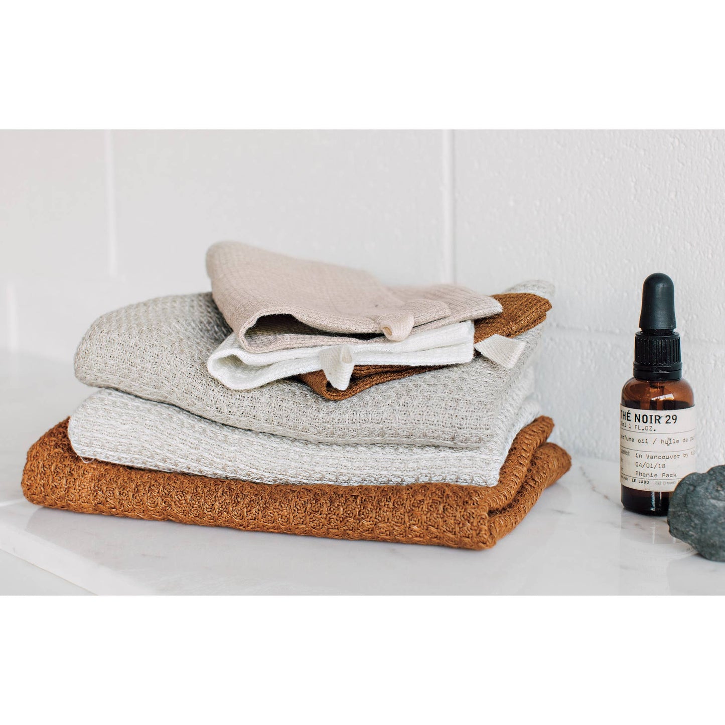 Chambray Linen Hand Towel