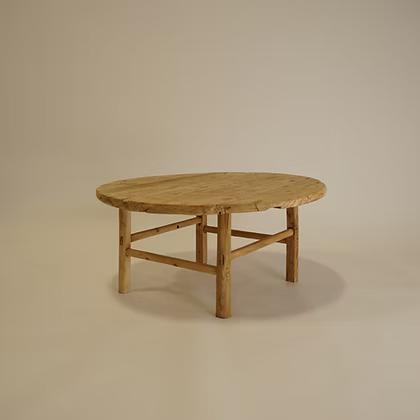 Miller Vintage Coffee Table Round