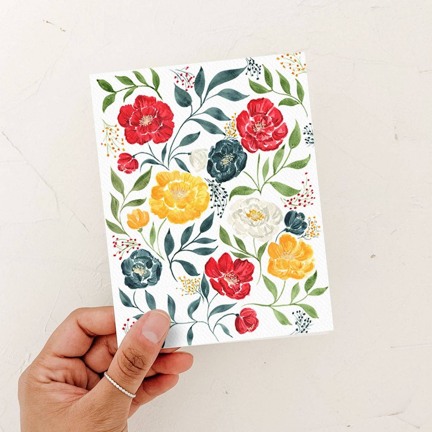 Color Pop Florals Card | Everyday Card