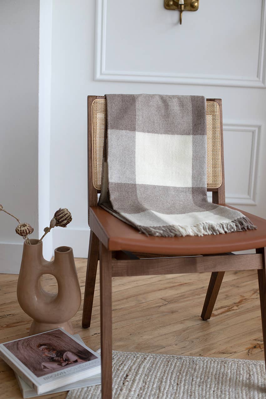 Buffalo Baby Alpaca Throw – Available in 10 Colors