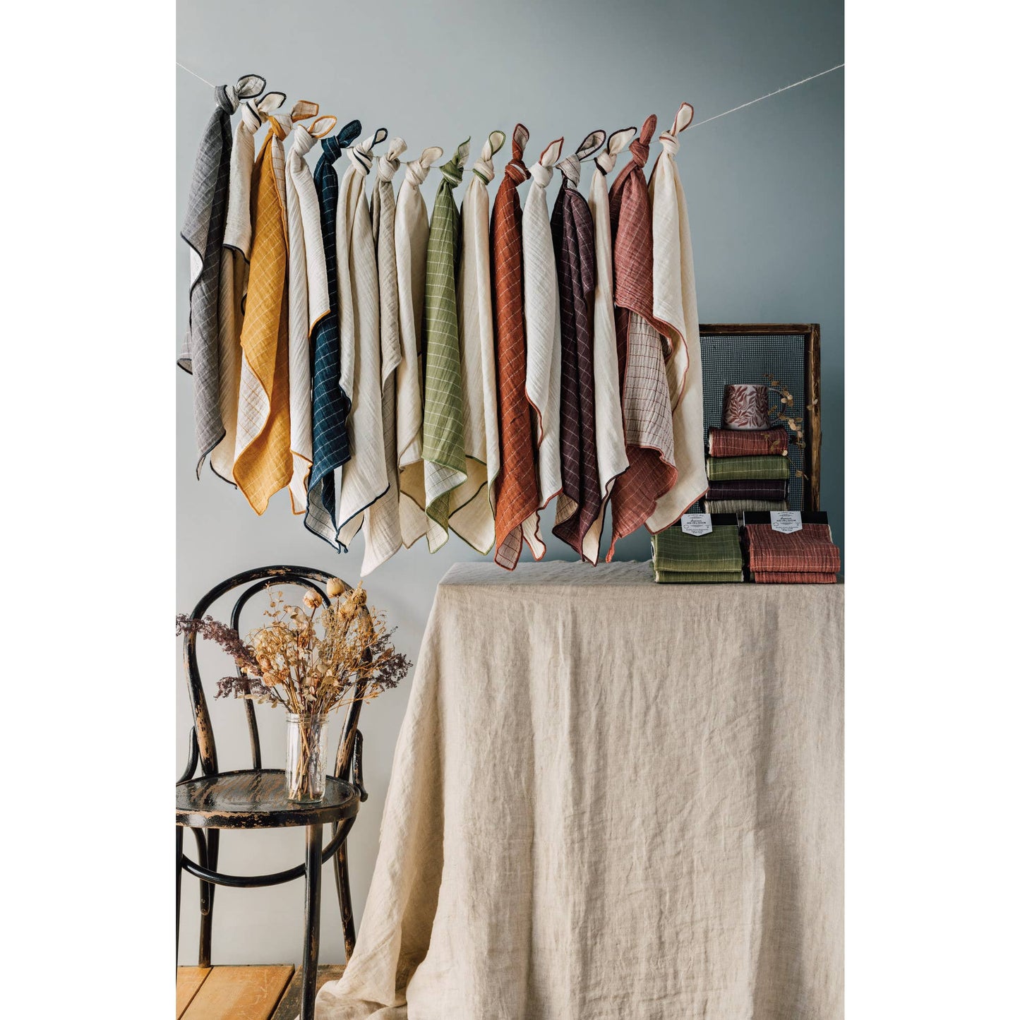 Olive Branch Double Weave Dishtowels | Set of 2