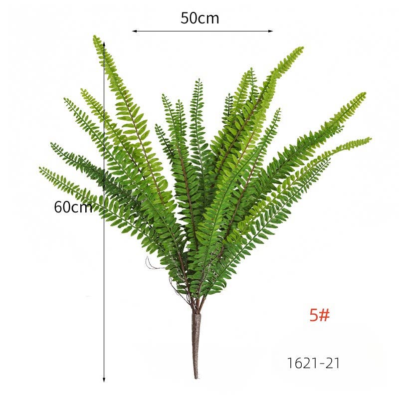 Artificial Fern leaves vase filler succulent branches