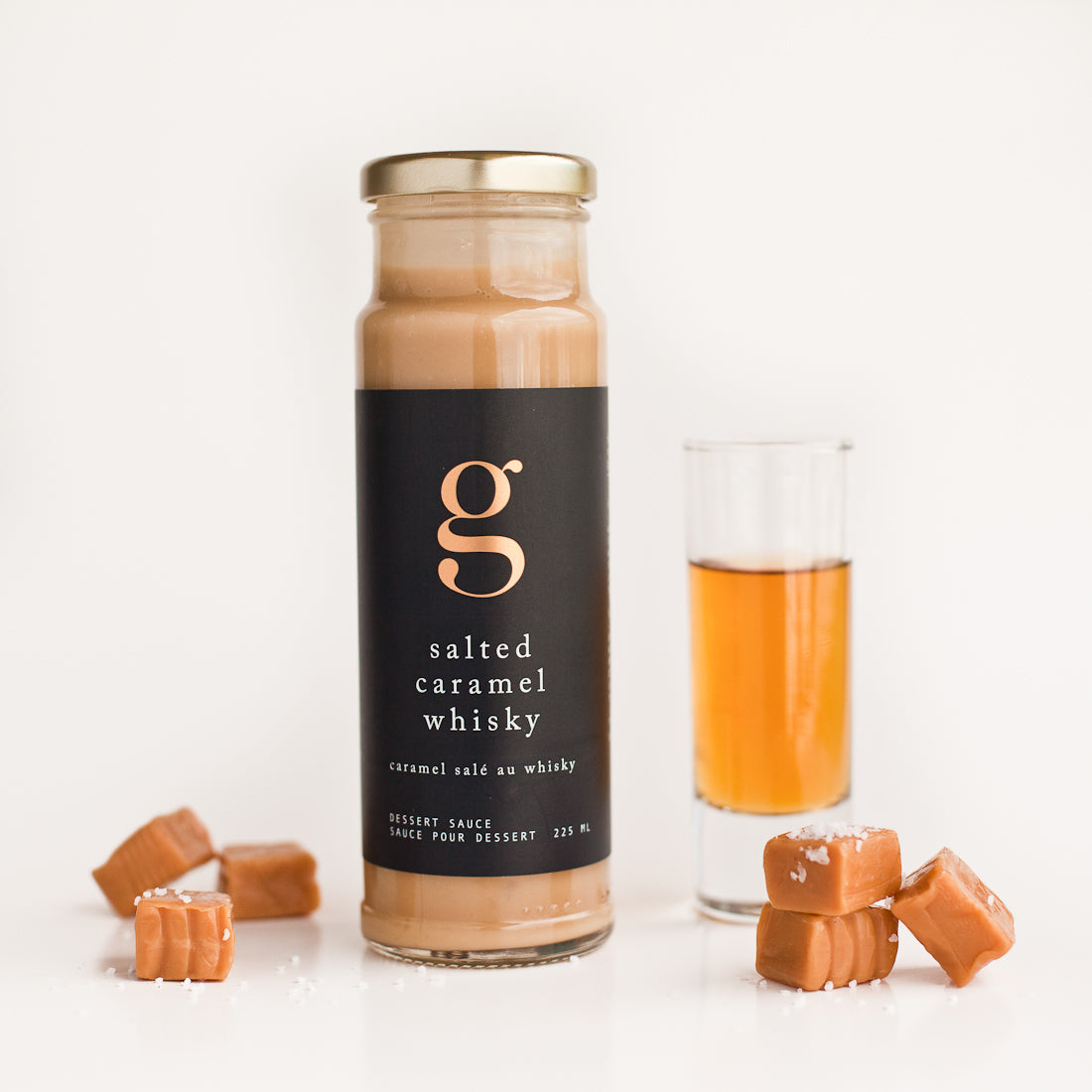 Salted Caramel Whisky Dessert Sauce