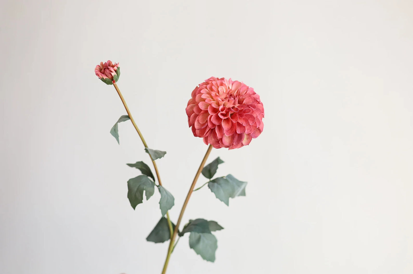 Faux Dahlia Flowers