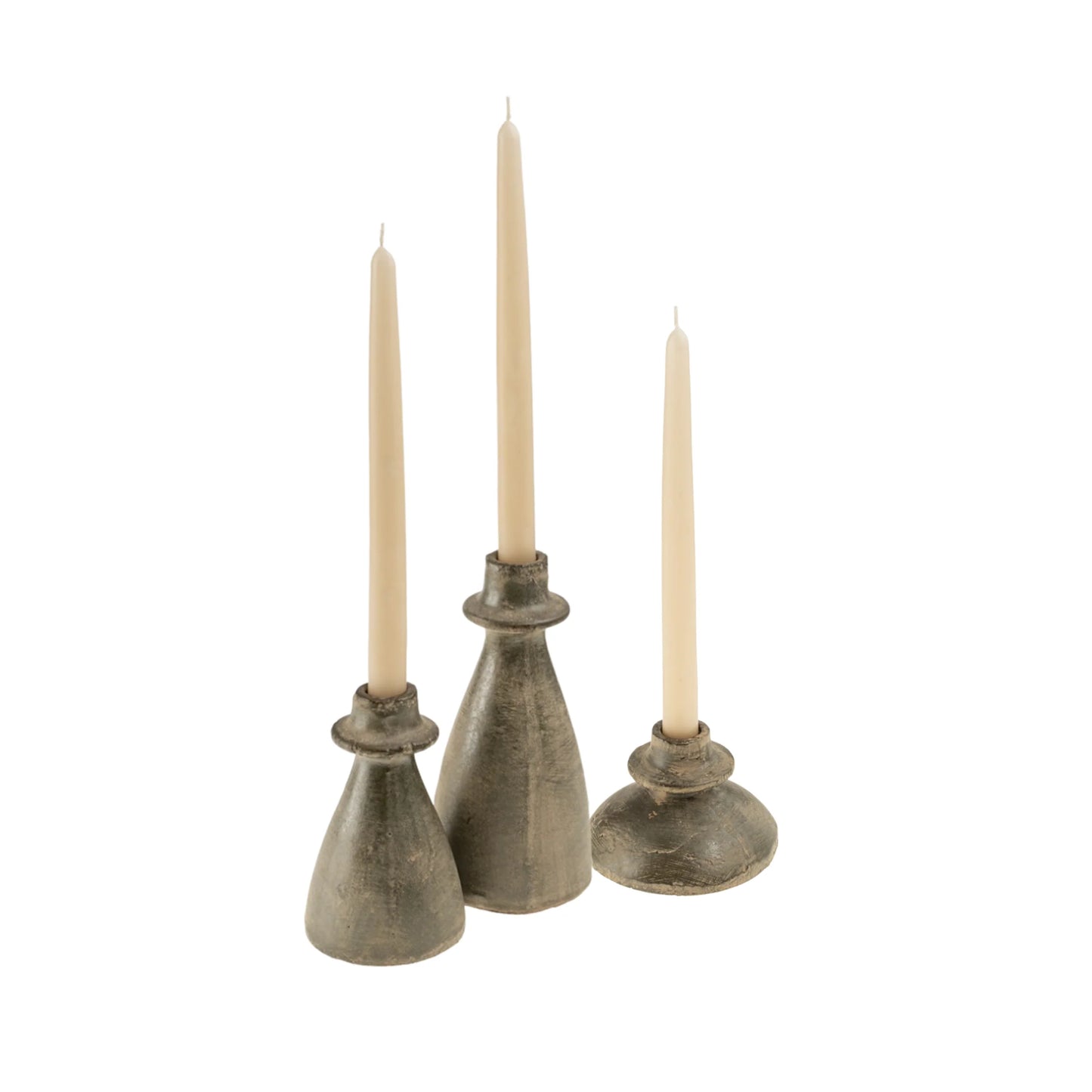 Arta Terracotta Candle Holders | 3 Sizes