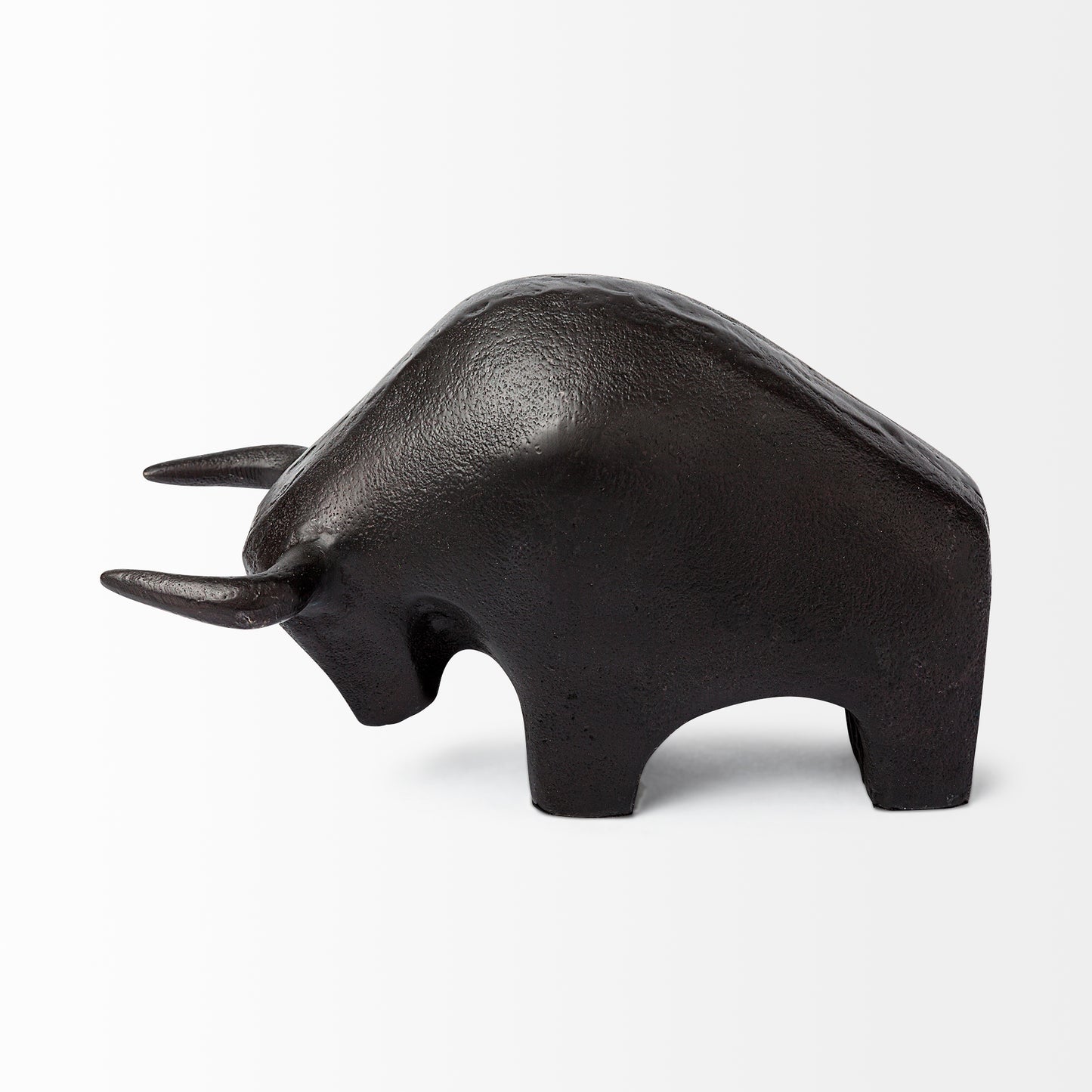 Tauro Bull Sculpture | Black - Magnolia Lane co. Home + Garden + Gift