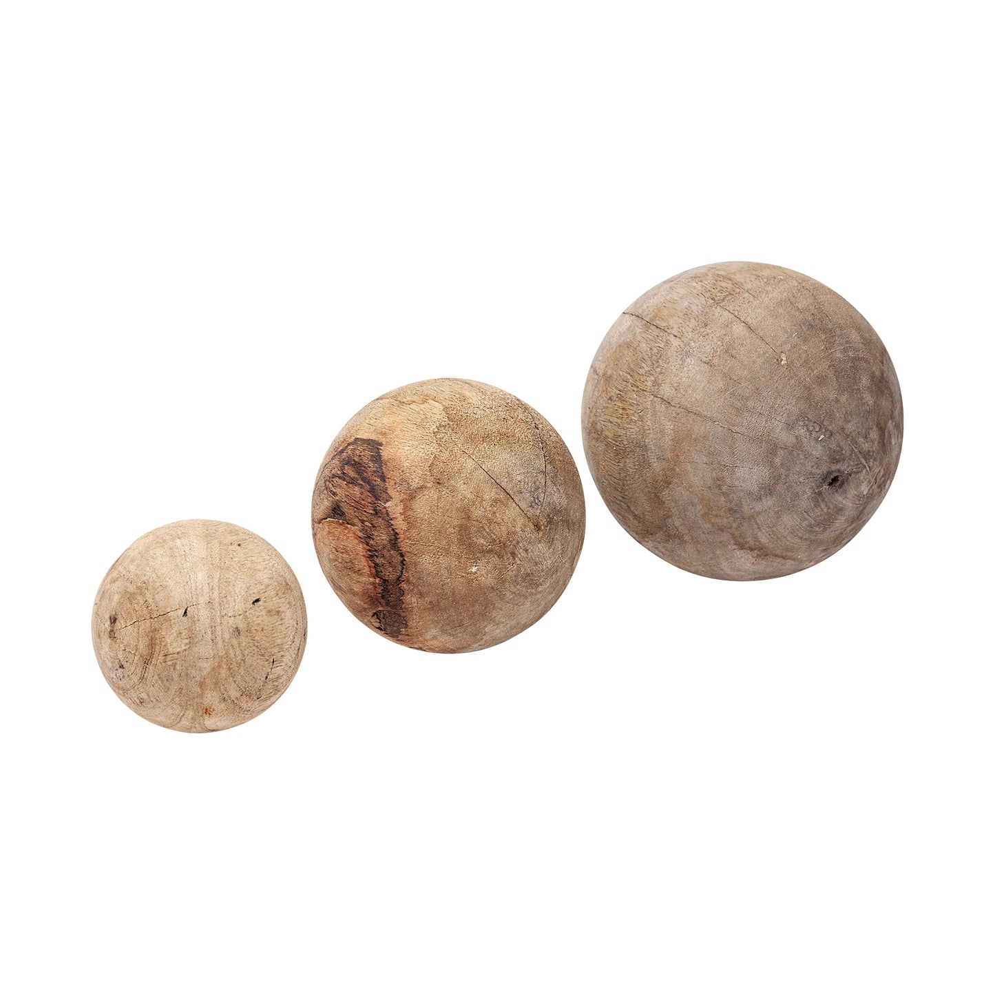 Carrick Wood Spheres | Set of 3