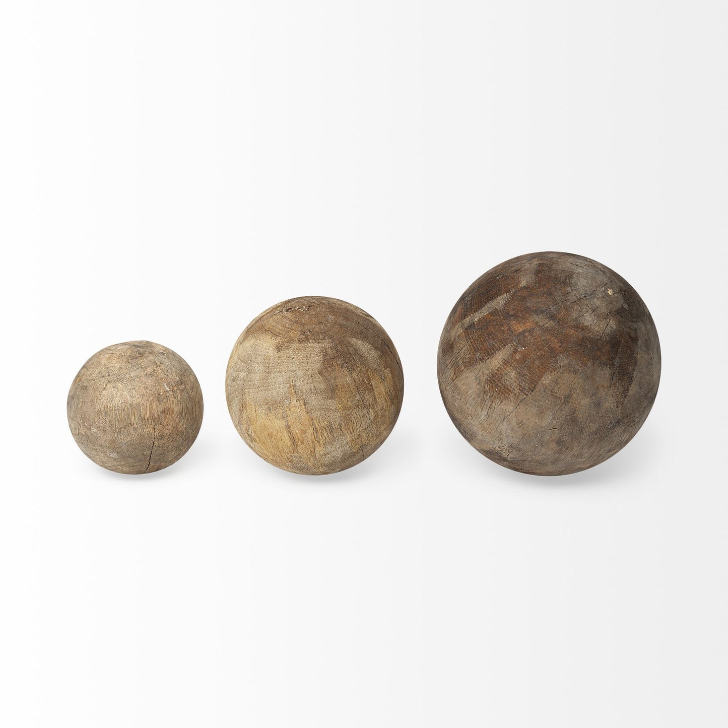 Carrick Wood Spheres | Set of 3