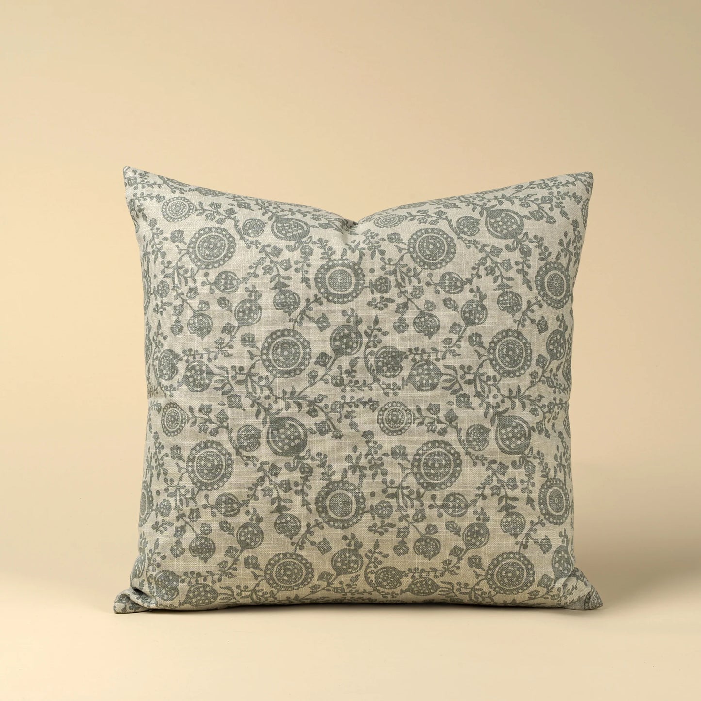20x20 Pomegranate Pillow, Slate Blue - Magnolia Lane co. Home + Garden + Gift
