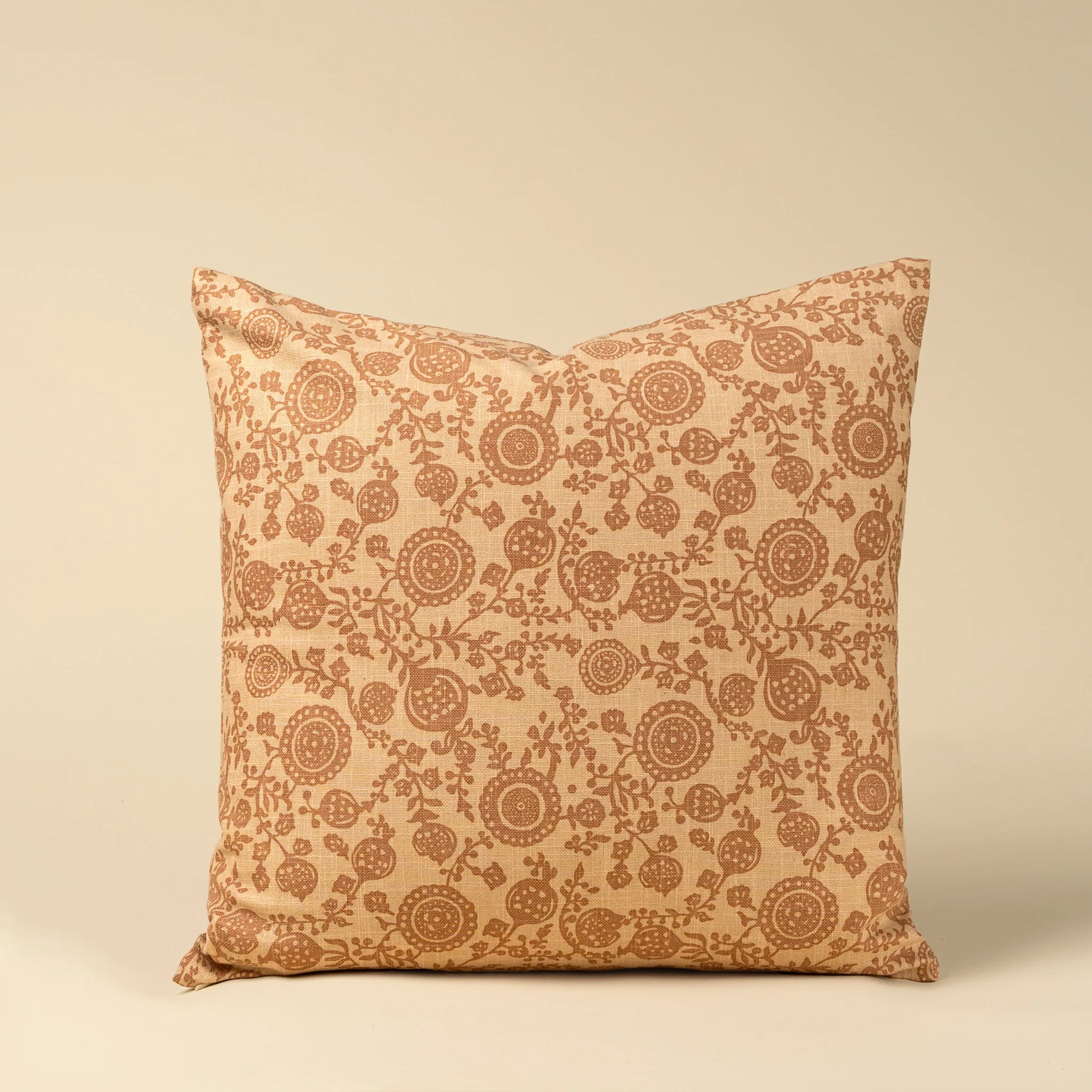 20x20 Pomegranate Pillow, Terracottta - Magnolia Lane co. Home + Garden + Gift