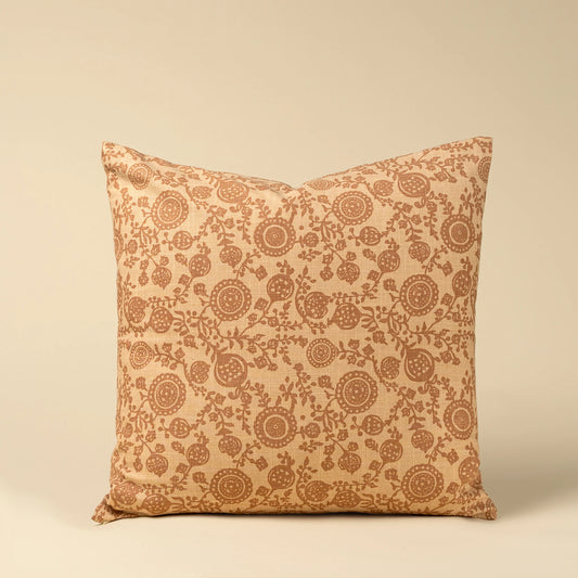 20x20 Pomegranate Pillow, Terracottta - Magnolia Lane co. Home + Garden + Gift