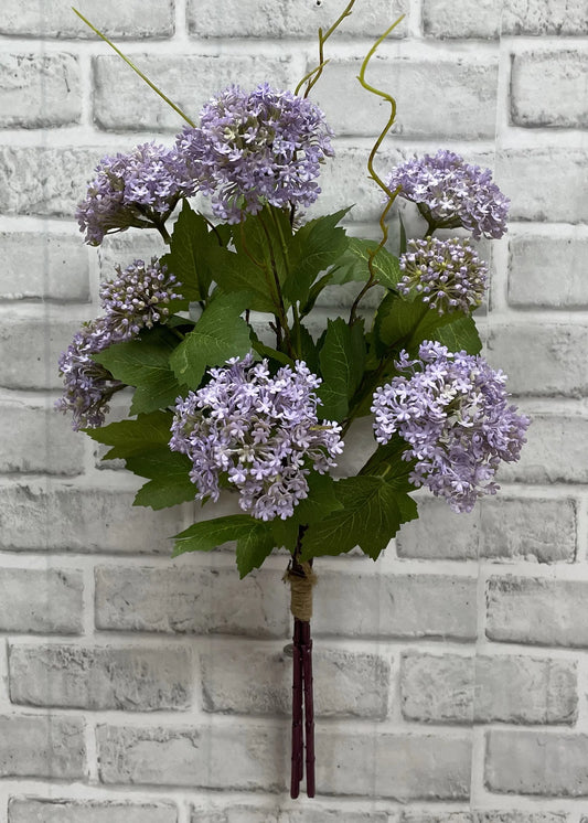 25" LAVENDER SNOWBALL BUNDLE
