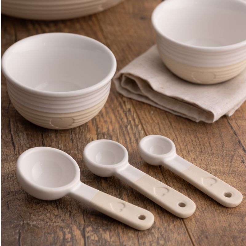 RUSTIC CHARM Measuring Spoons - set of 3