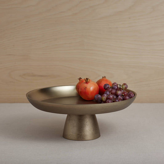 Stinson Antique Brass Large Pedestal