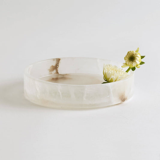 Santo Alabaster Vanity Tray