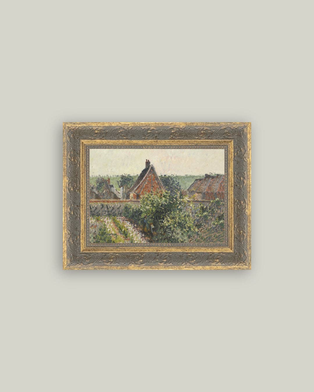 Near the Garden Framed Antique Art - Magnolia Lane co. Home + Garden + Gift