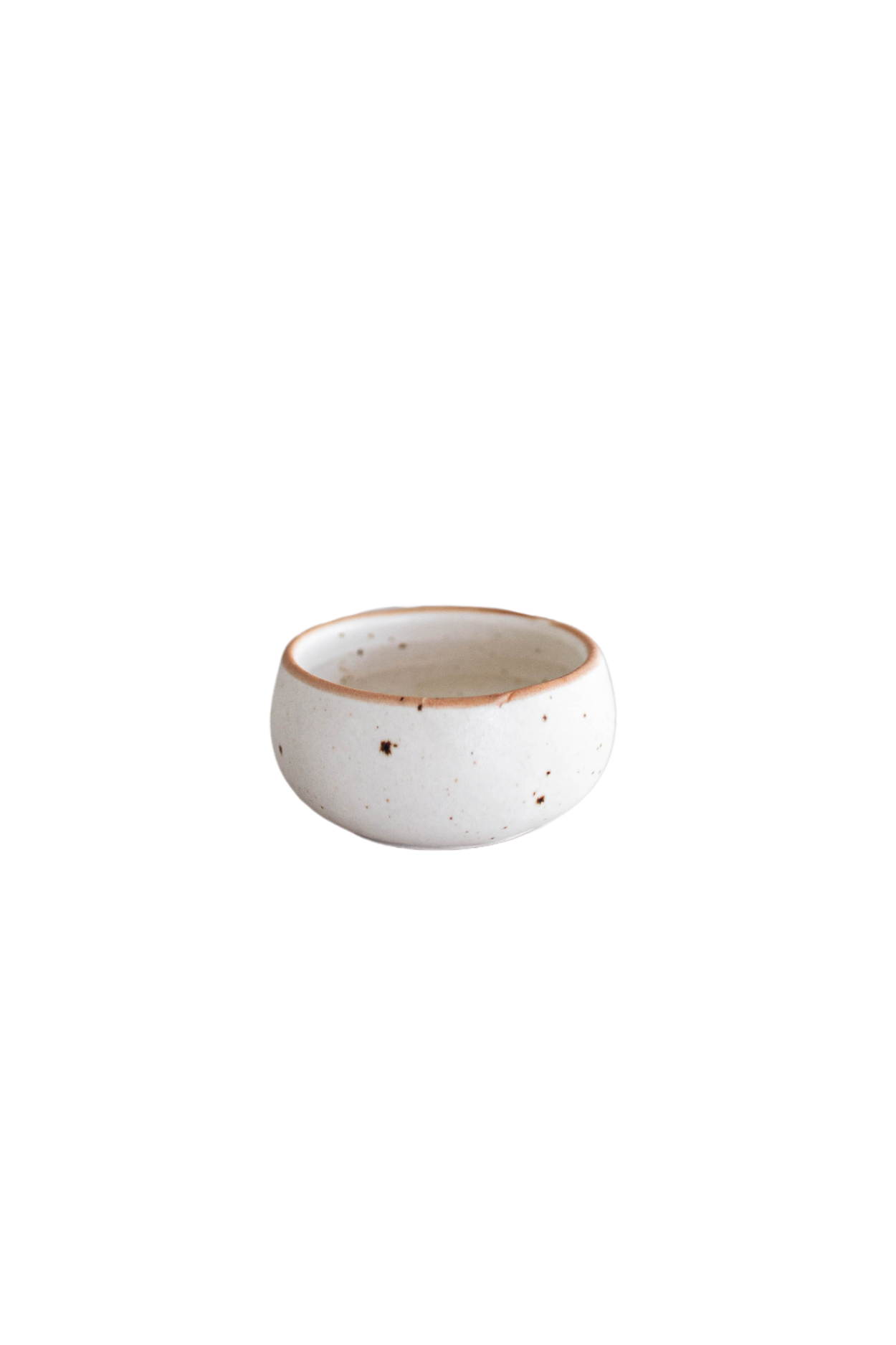 Ceramic White Speckled Dip Bowl - Magnolia Lane co. Home + Garden + Gift
