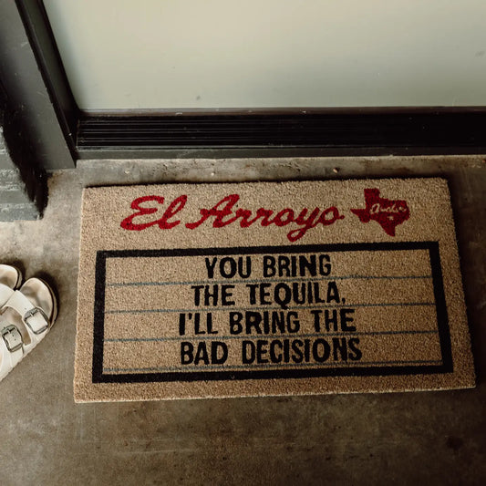 Outdoor Doormat : Funny Saying