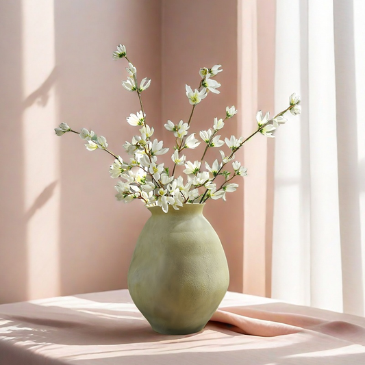 Artificial white small magnolia home decor spring flower