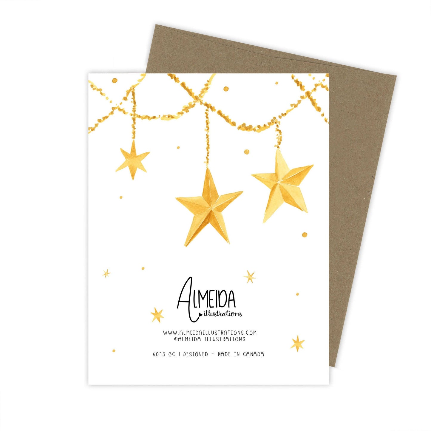 Magical Christmas Card | Stars