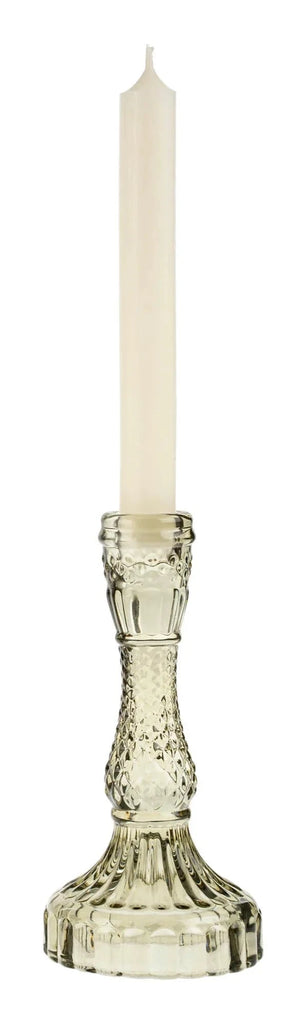 Palazzo Glass Candle Holders | Three Colours