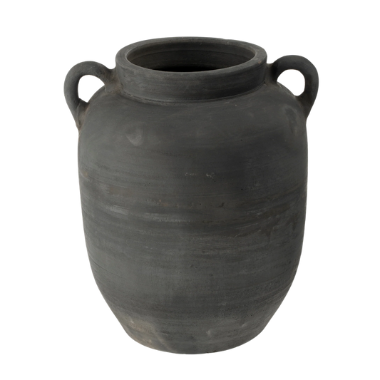Provenance Burnt Terracotta Vase