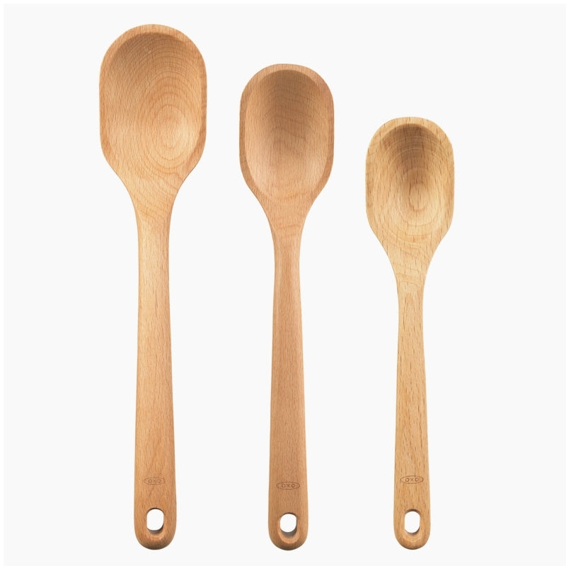 Set of 3 Wood Spoons