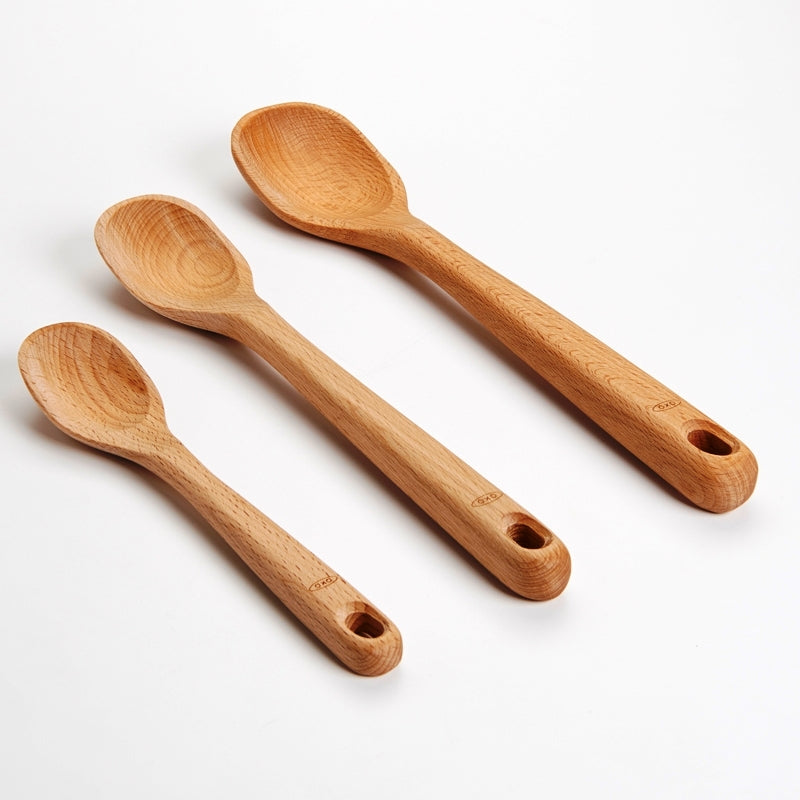 Set of 3 Wood Spoons