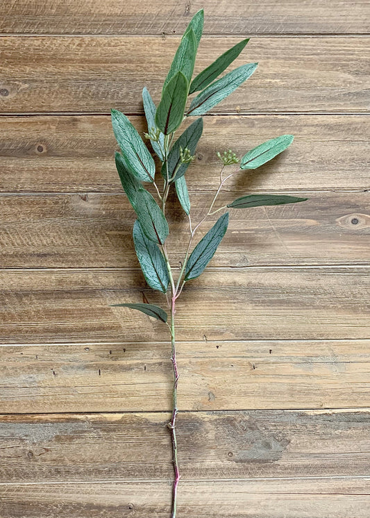 29" FRESH TOUCH WILLOW EUCALYPTUS SPRAY - Magnolia Lane co. Home + Garden + Gift