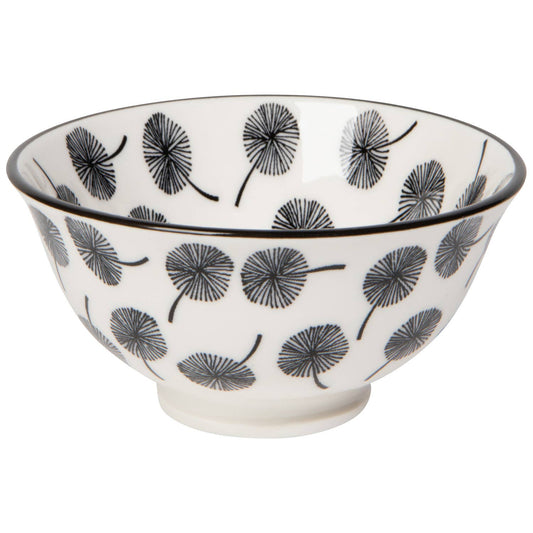 Now Designs Gray Dandelion Stamped Bowl 3.5 inch