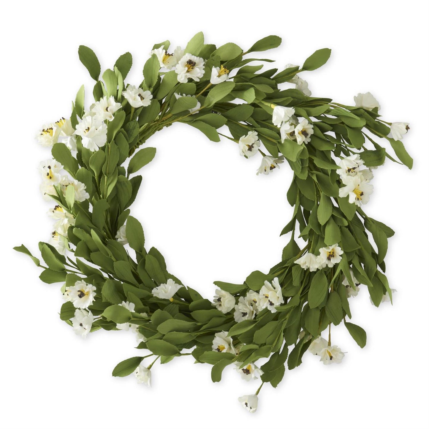 22 Inch Cream Dianthus Wreath - Magnolia Lane co. Home + Garden + Gift