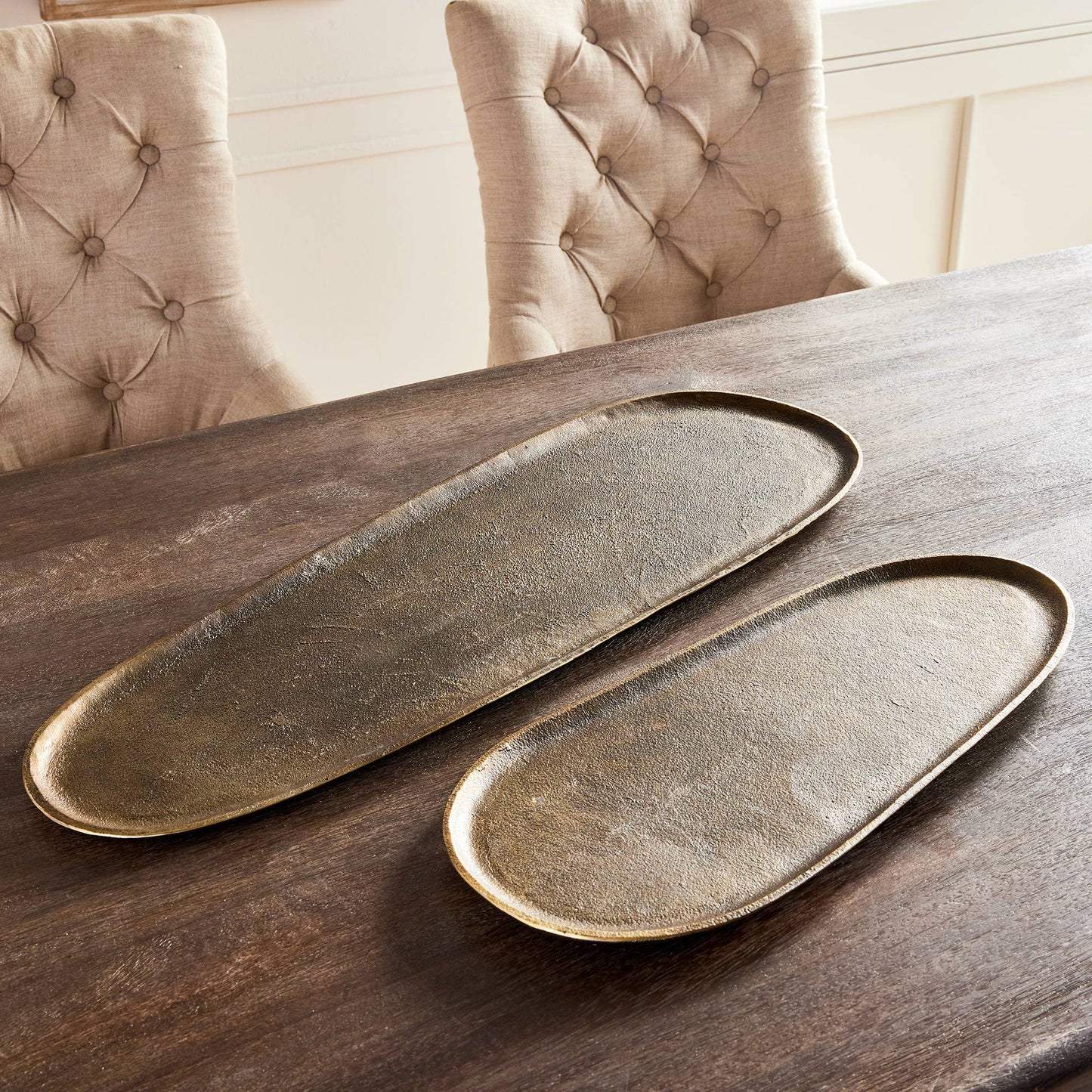 Rosaline Decorative Trays, Set of 2