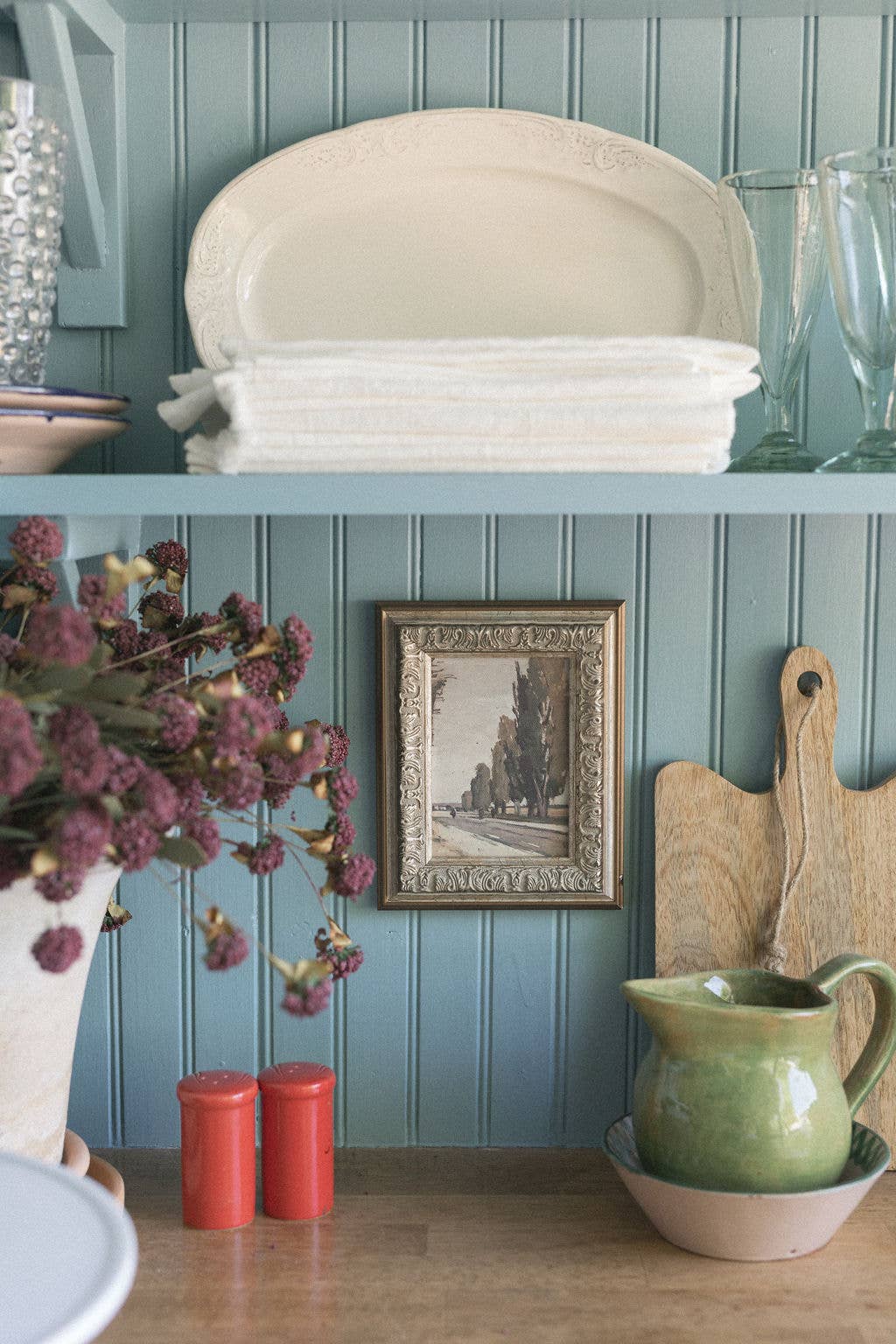 European Tree Lane Framed Antique Art - Magnolia Lane co. Home + Garden + Gift