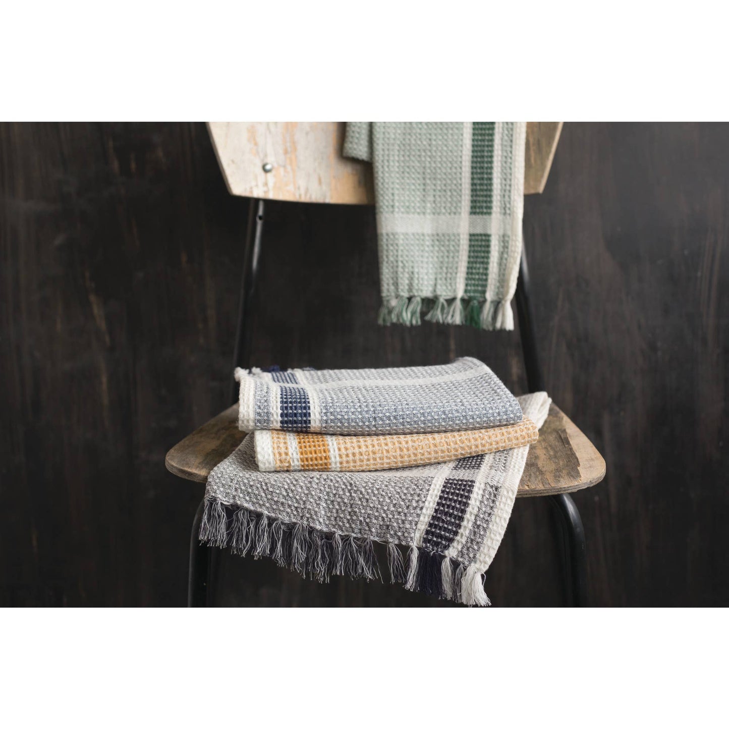 Shadow Soft Waffle Dishtowel