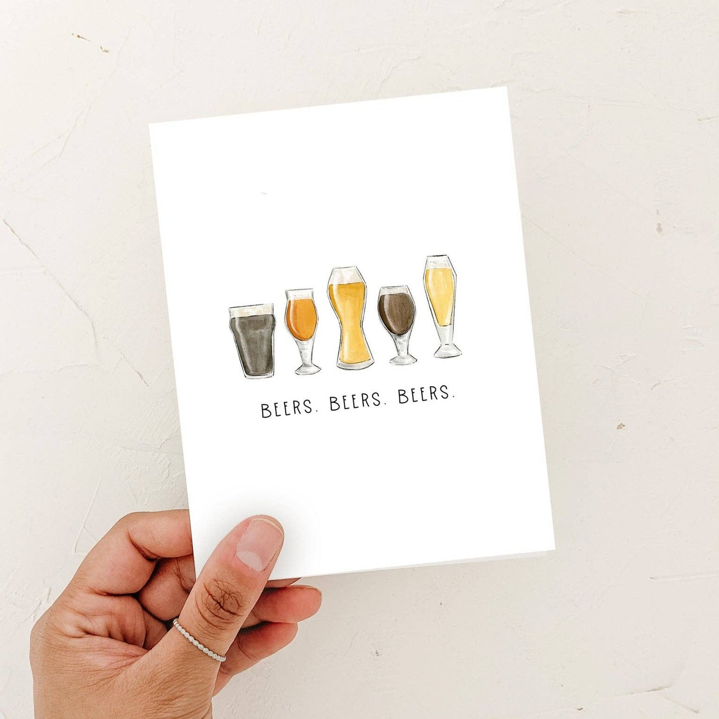 Craft Beer - Celebration, Father's Day Greeting Card