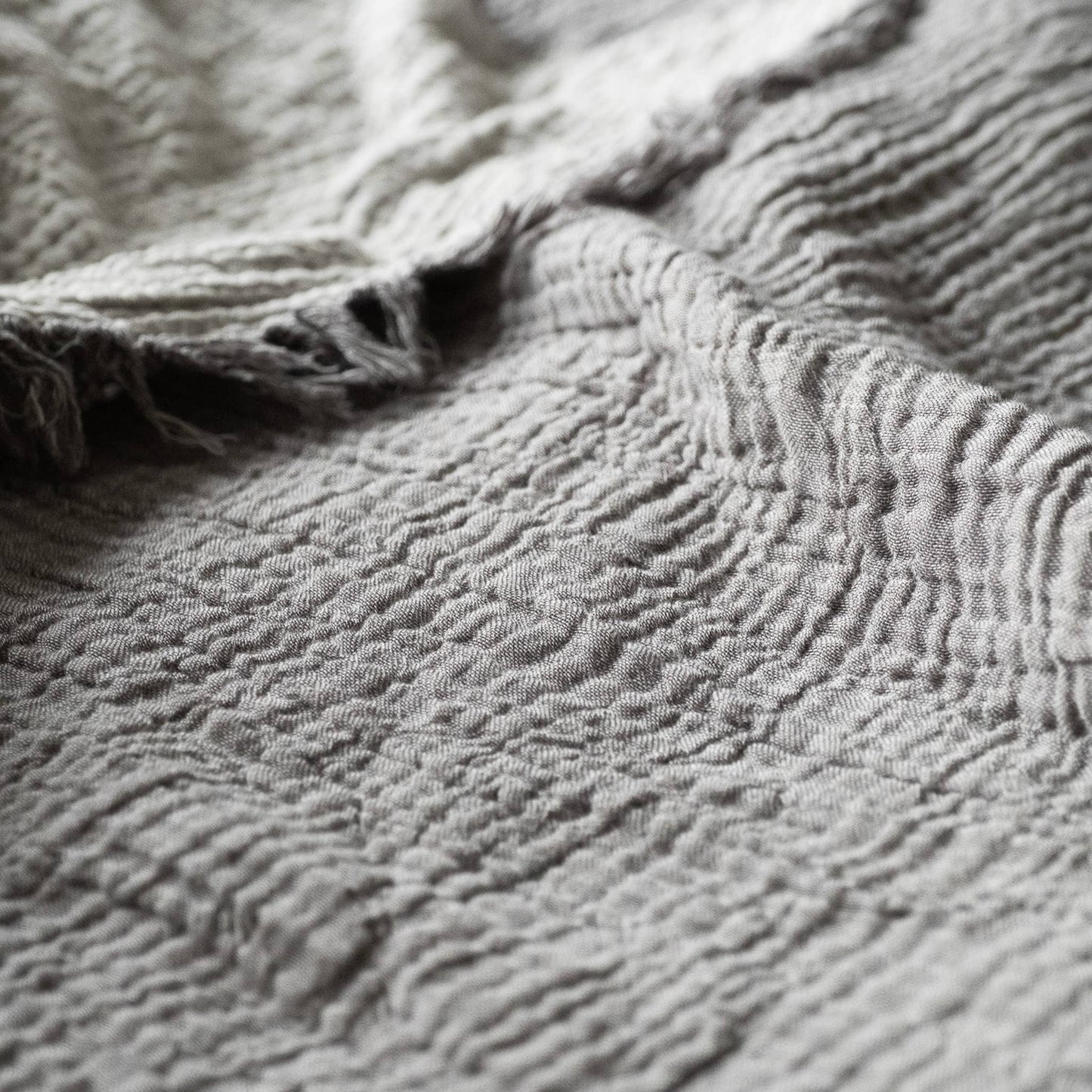 Malvasia Reversible Muslin Gauze Bedspread Blanket Cover W01 - Magnolia Lane co. Home + Garden + Gift