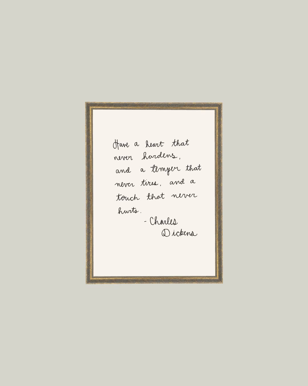 Have A Heart Framed Antique Print - Magnolia Lane co. Home + Garden + Gift