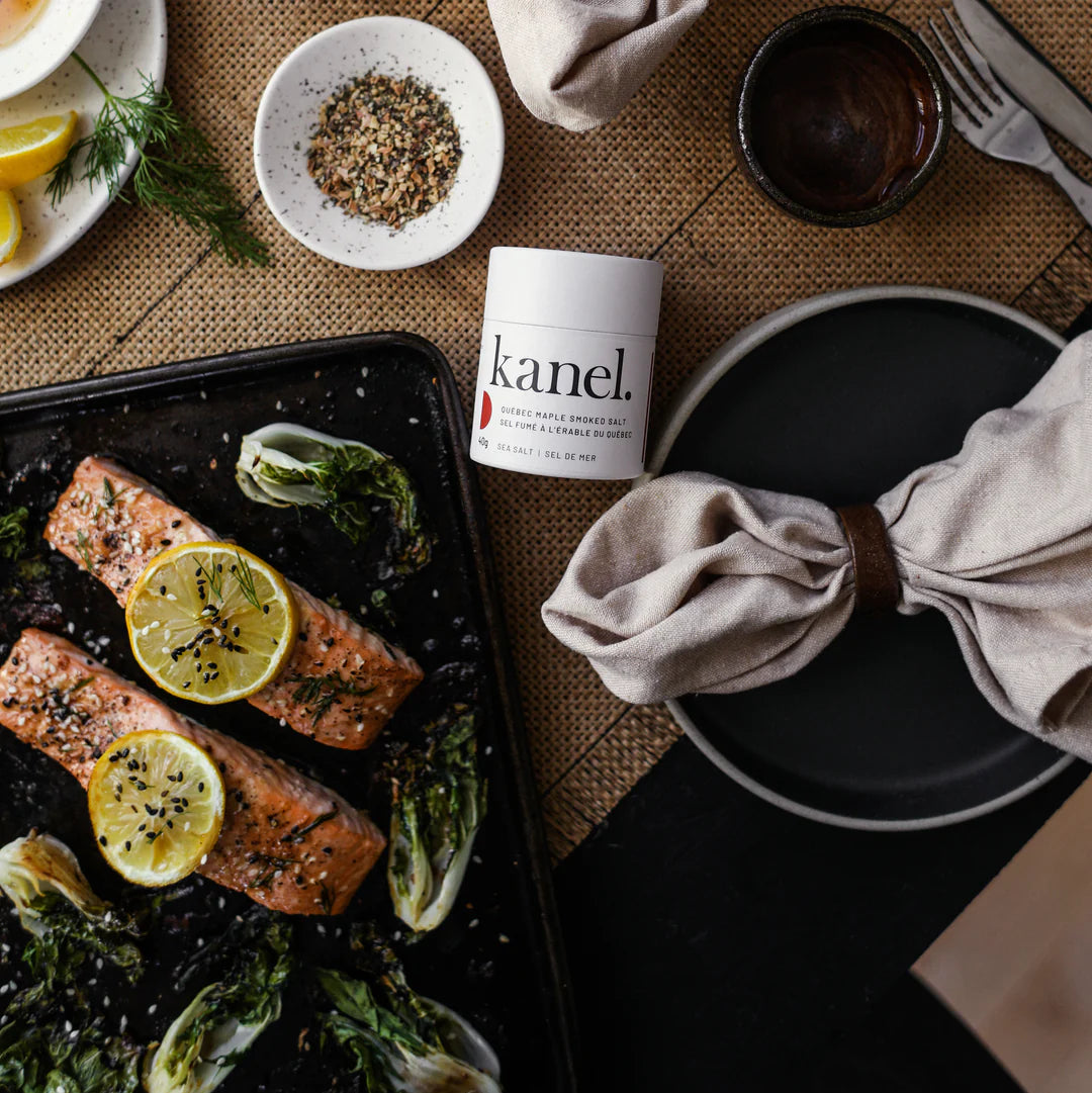 Quebec Maple Smoked Salt 40g | Kanel
