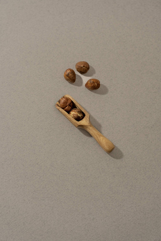 Natural Olive Wood Scoop | Small