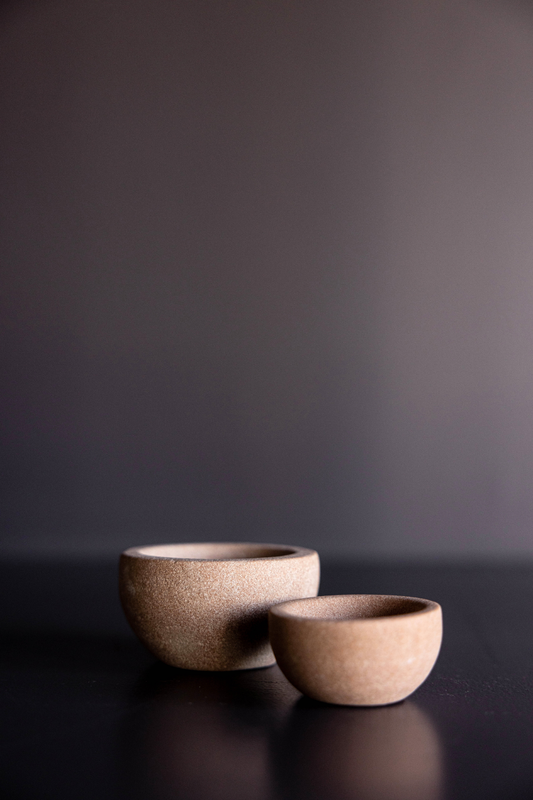 Stone Turned Sandstone Dishes - Magnolia Lane co. Home + Garden + Gift