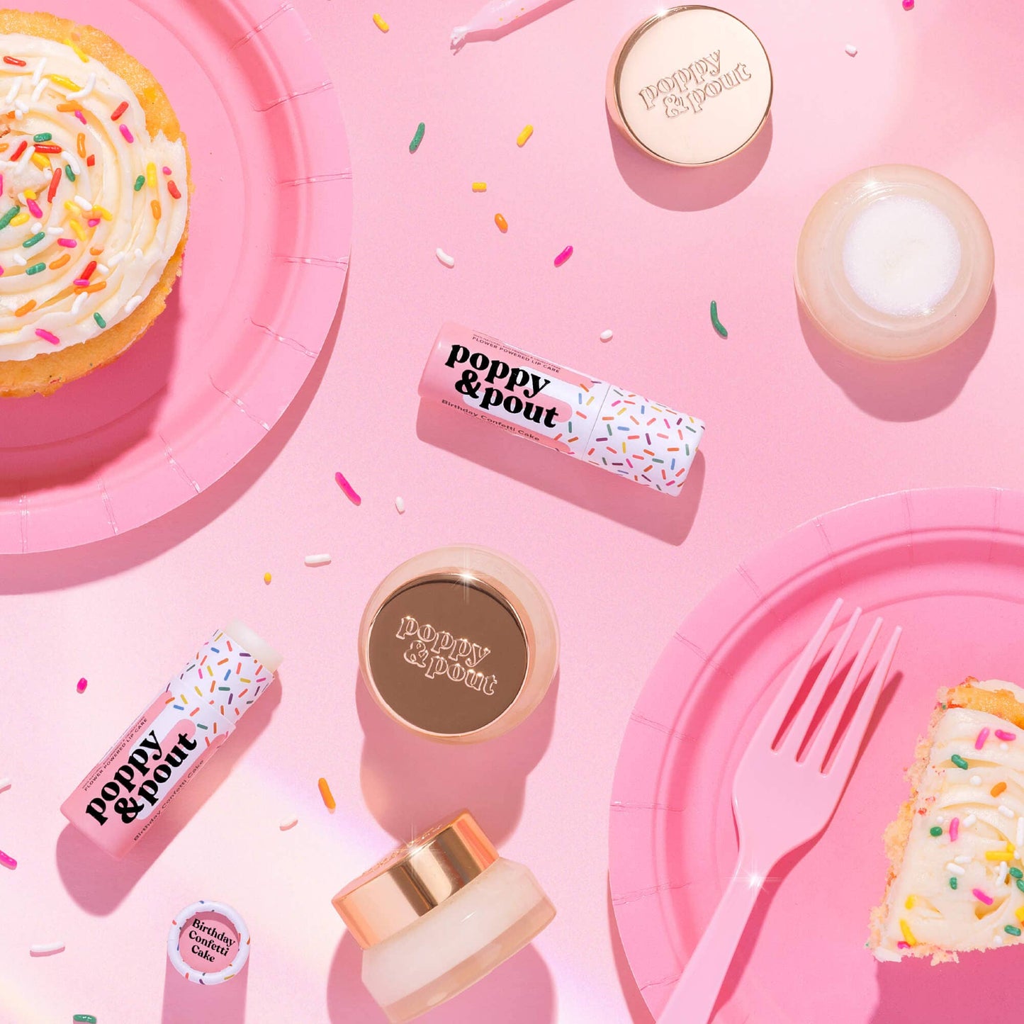 Lip Care Duo, Birthday Confetti Cake - Magnolia Lane co. Home + Garden + Gift