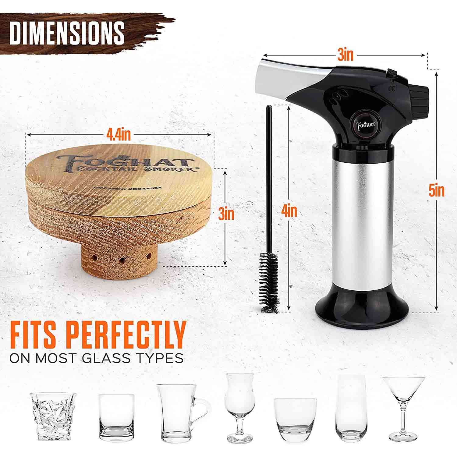 Foghat™ Cocktail Smoking Kit - Magnolia Lane co. Home + Garden + Gift