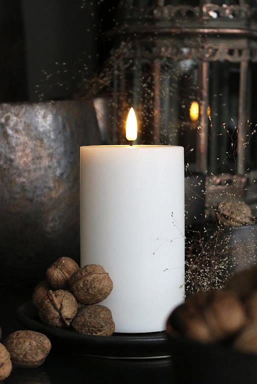 Luxlite Flameless Candles| White