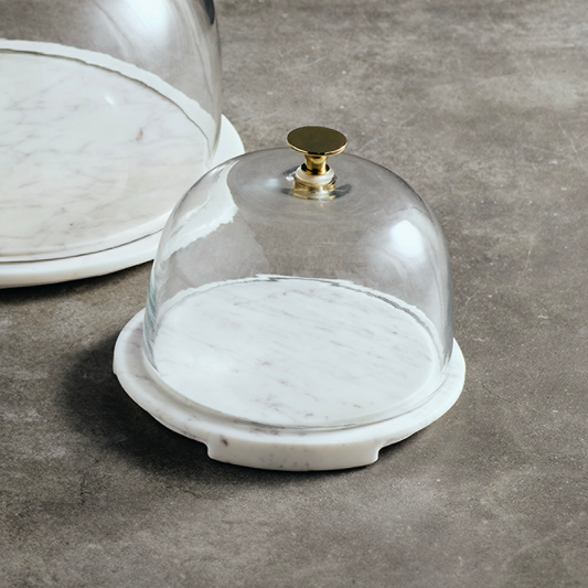 Cova Marble Base Dome Small