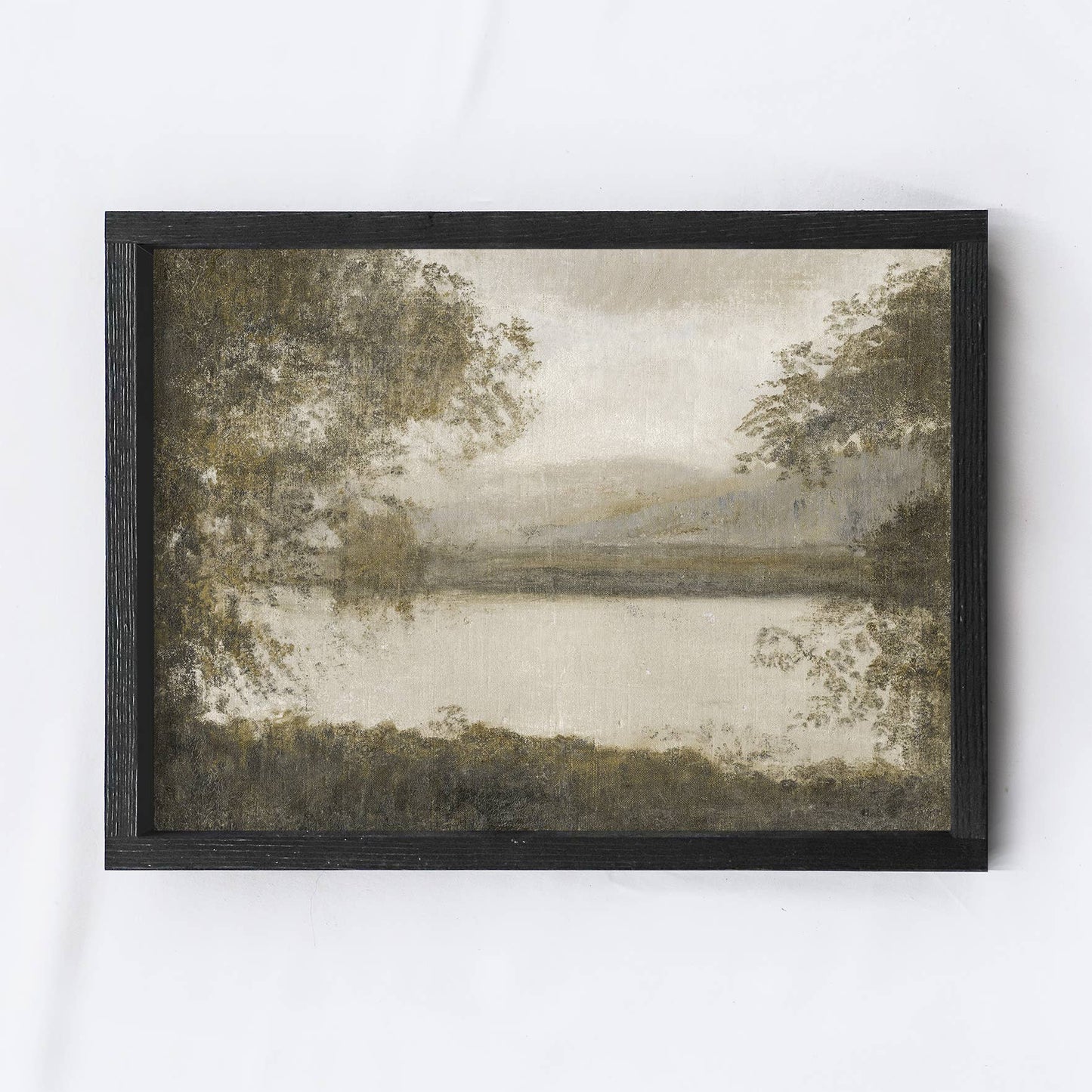 Vintage Landscape Wood Sign | Landscape Wall Art A153