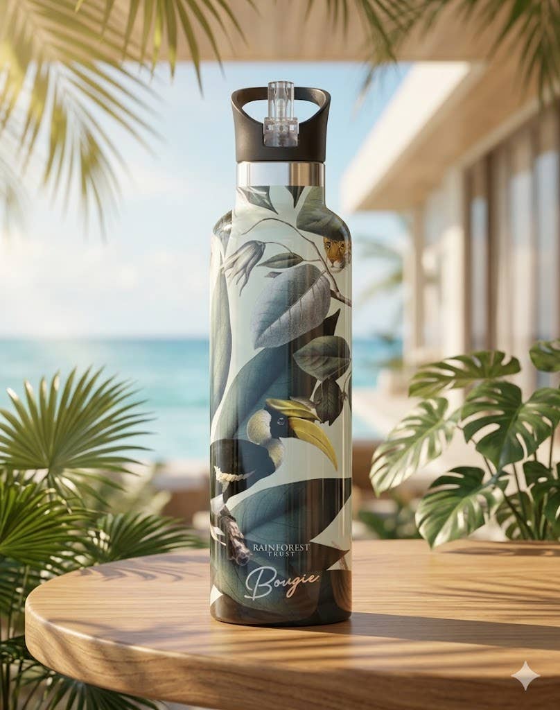 Rainforest Trust | Jungle Insulated Water Bottle  25oz