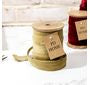 25MM X 10 YDS GOLD VELVET RIBBON SPOOL